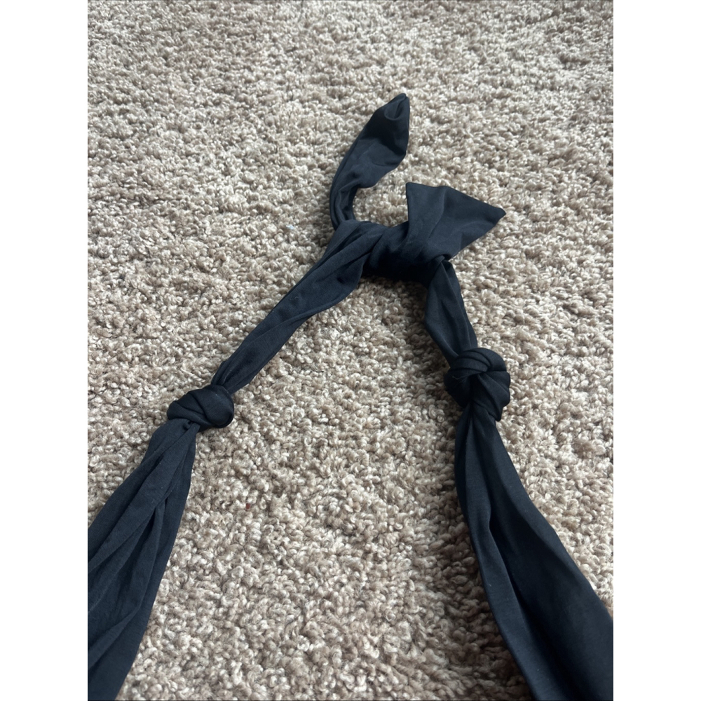 Athleta Aqualuxe Black Bikini Top Size Medium - Picture 5 of 7